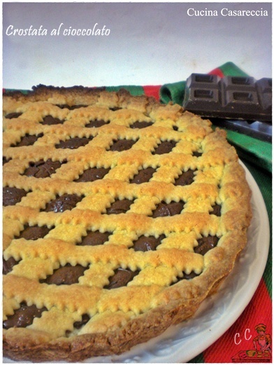 Crostata al cioccolato ricetta dolci