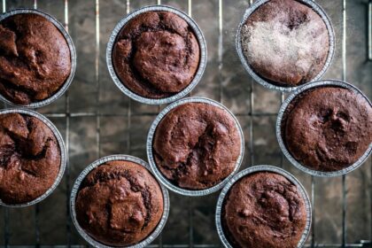 Muffin al cioccolato morbidi fatti in casa ricetta semplice