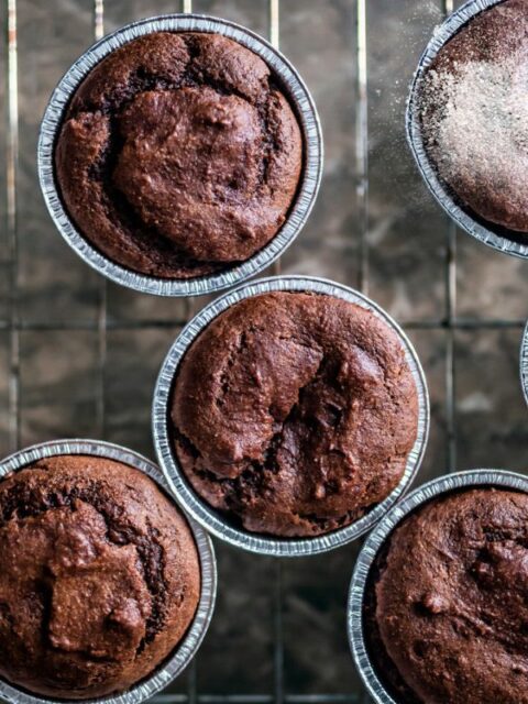 Muffin al cioccolato morbidi fatti in casa ricetta semplice