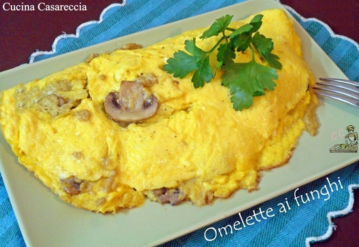 Omelette ai funghi