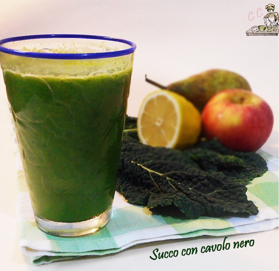 Succo con cavolo nero