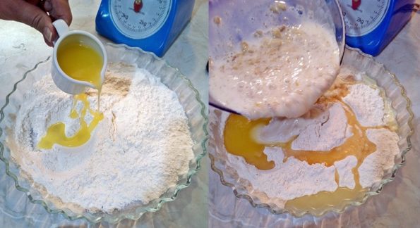 Torta con banana senza uova veloce da preparare