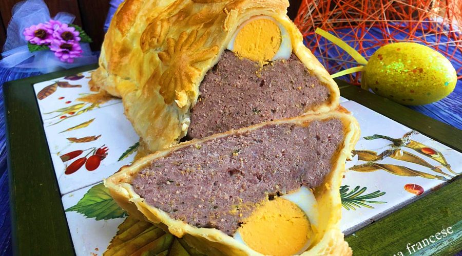 Pate di Pasqua con carne ricetta francese semplice