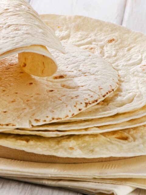 Tortillas di farina bianca ricetta veloce