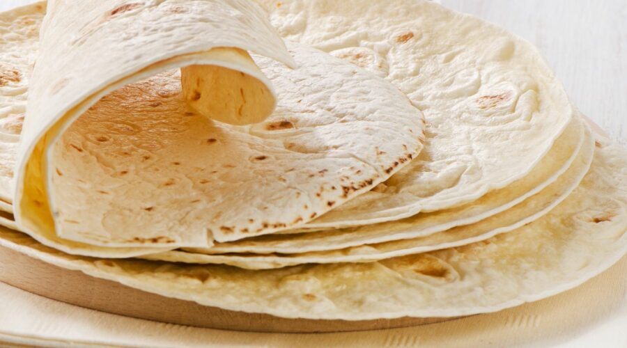 Tortillas di farina bianca ricetta veloce